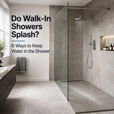 Do Walk‑In Showers Splash? 6 Ways to Keep Water in the Shower