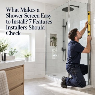 What Makes a Shower Screen Easy to Install? 7 Features Installers Should Check