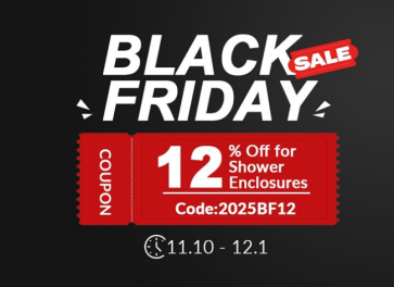 Black Friday Deals for Elegant Showers, Mirrors & Radiators and More!
