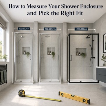 Shower Enclosure Size Guide: How to Measure and Pick the Right Fit
