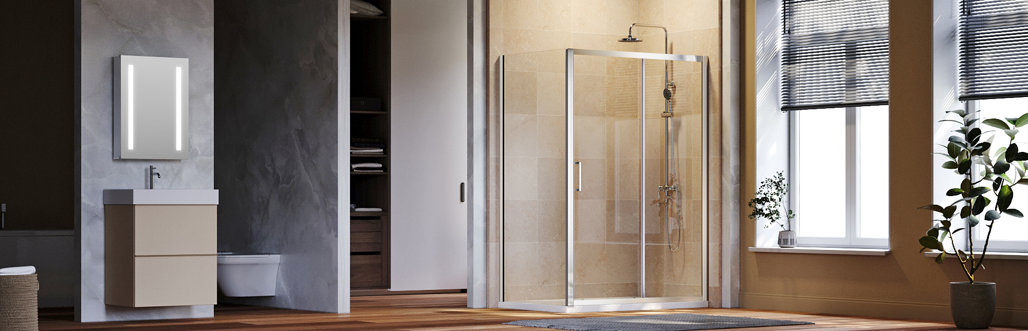 Sliding Shower Enclosures