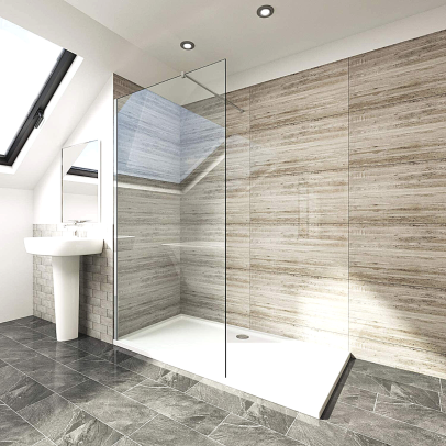 Elegant Walk-In Showers