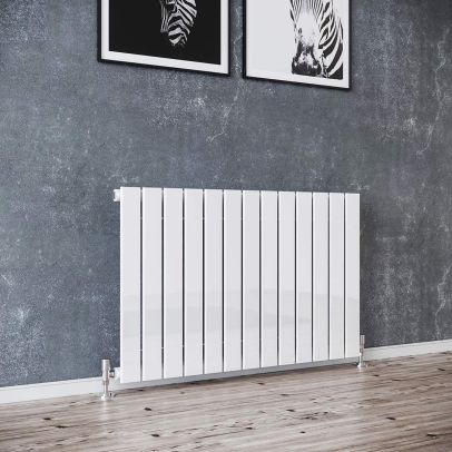 ELEGANT 600x988mm Single Horizontal Designer Radiator Flat Panel Modern Rad