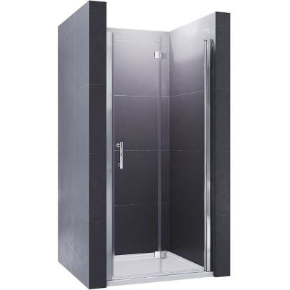 Frameless bifold shower door BFR76