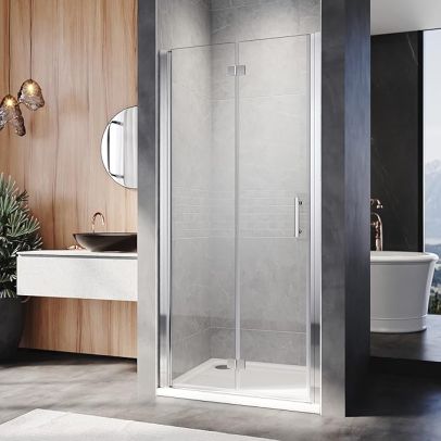 Bifold shower door BFR70
