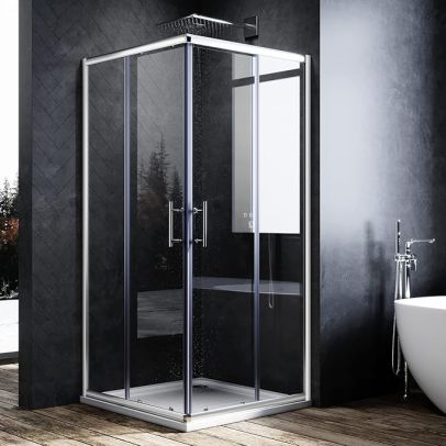 800 x 800mm Shower Enclosure Corner Entry