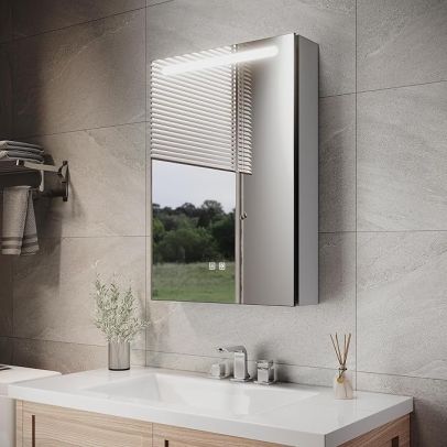 Bathroom mirror cabinet EBMCW001-G