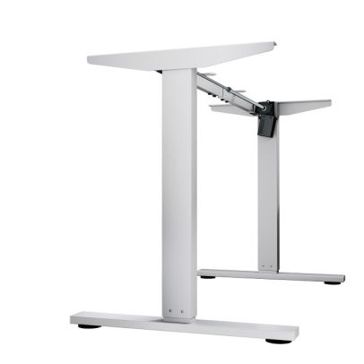 Height Adjustable Electric Standing Desk Frame 80kg Weight Capacity White