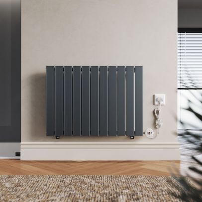 ELEGANT 600x832mm Electric Radiator Anthracite ERF6083A-E