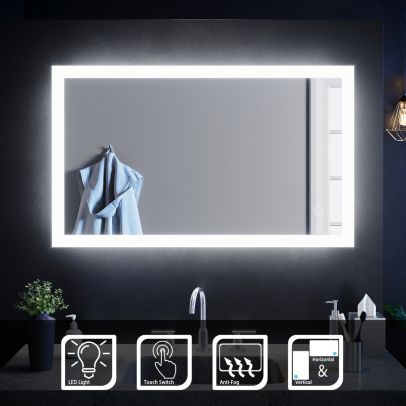 #LEDMirrors #LEDMirrorWithDemister #IllumianatedLEDBathroomMirrors #BathroomMirrors #BathroomLedMirrors...
