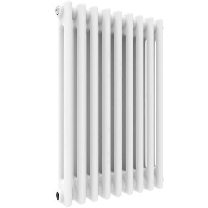 ELEGANT 600x421mm Horizontal White Traditional Cast Iron Style 2 Column Radiator