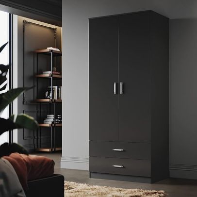 ELEGANT 2 Drawers Cabinet for Bedroom Storage