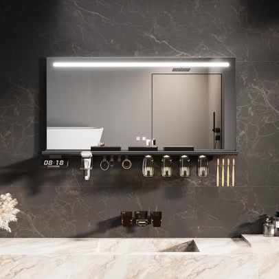 LED Illuminated Anti-Fog Bathroom Mirror
