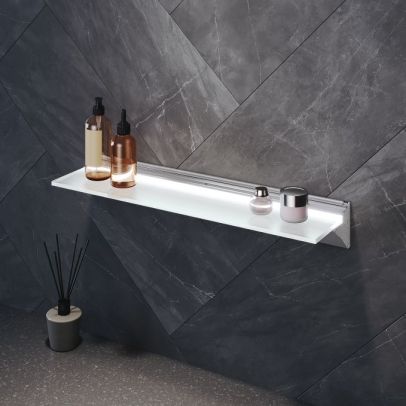 ELEGANT Floating Shelf with Led Lights 140*70*500mm