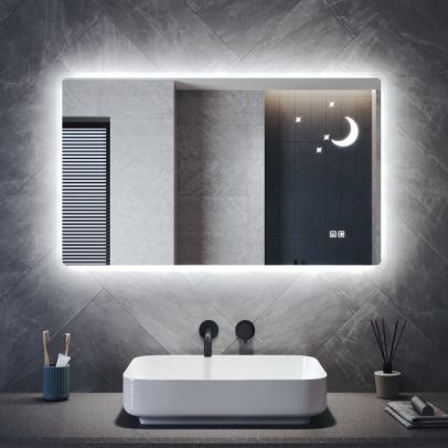 1000 x 600mm Backlit Illuminated Bathroom Mirror YBMB1302-UKEA