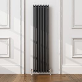 Elegant Traditional Elegant 1800x470mm Anthracite 3 Column Victorian ...