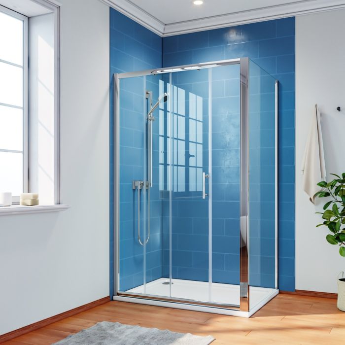 Mira Elevate 760mm Pivot Shower Door - 6mm Glass - 2.1814.001