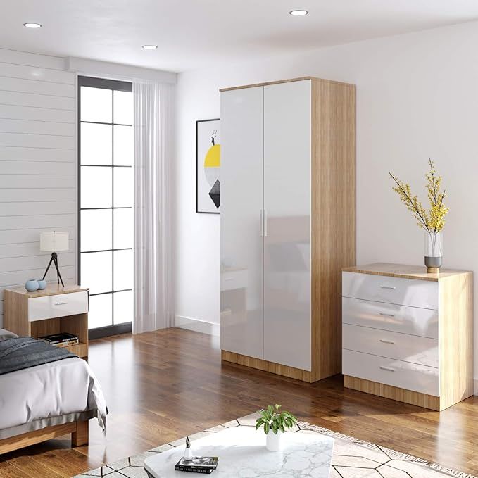 White wood bedroom furniture sets sale