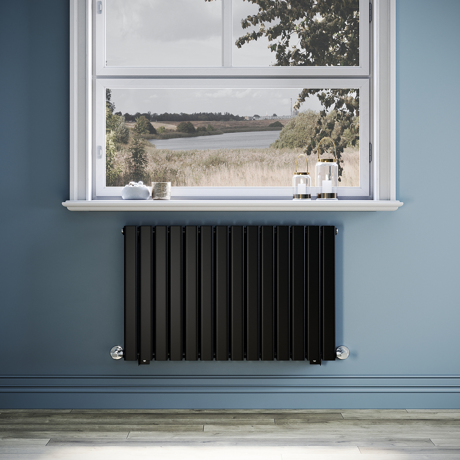 Does Elegant Black Radiator Keep Up The Expectation? Elegant Showers