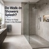 Do Walk‑In Showers Splash? 6 Ways to Keep Water in the Shower