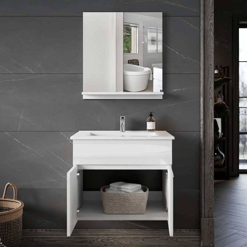 black and white bathroom design