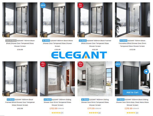 elegant showers new bathroom ideas