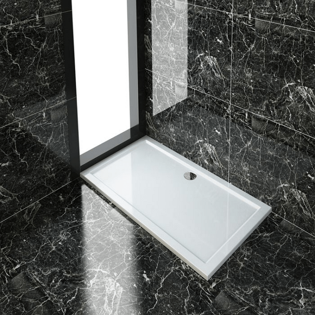 ELEGANT 1100x900mm Rectangle Shower Tray 