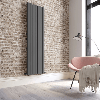 Vertical Radiators UK | Vertical Flat Panel Radiators | Elegant Showers