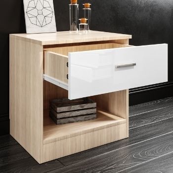 Bedside Cabinets & Drawers - Elegant Showers