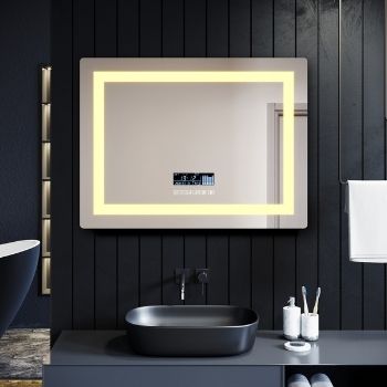 Led Horizontal Mirror - Horizontal Led Bathroom Mirror