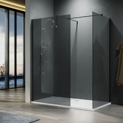 Black Walk-In Shower Enclosures