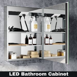 Led Bathroom Mirror Cabinets